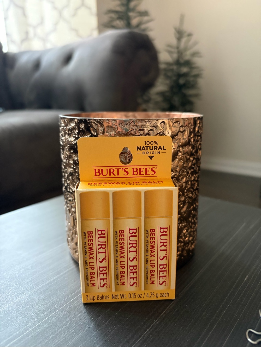 Burt's Bees 3-Pack Beeswax Lip Balm